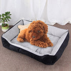 Dog Bone Pattern Big Soft Warm Kennel Pet Dog Cat Mat Blanket, Size: XL, 90×70×15cm, Size: XL
