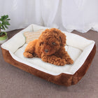 Dog Bone Pattern Big Soft Warm Kennel Pet Dog Cat Mat Blanket, Size: XL, 90×70×15cm, Size: XL - DealBuddy
