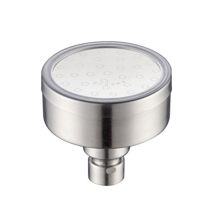 Removable and Washable 304 Stainless Steel Round Pressurized Top Spray Shower Head, Size: 80mm, Pattern C - DealBuddy