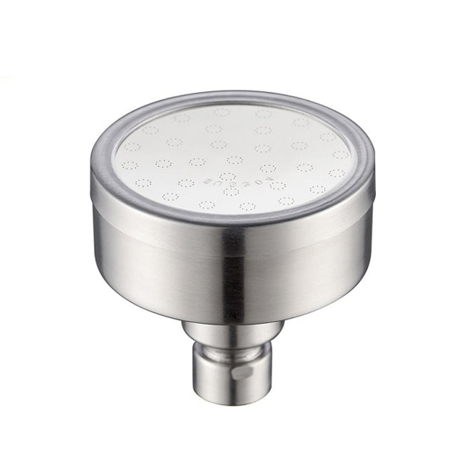 Removable and Washable 304 Stainless Steel Round Pressurized Top Spray Shower Head, Size: 80mm, Pattern C - DealBuddy