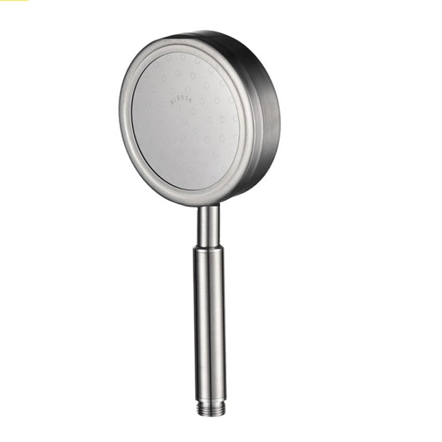 Removable and Washable 304 Stainless Steel Round Pressurized Handheld Shower Head, Size: 117mm