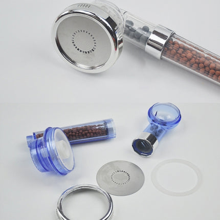 3 Settings Adjustable PC Negative Ions Shower Head, Size: Large, Interface:  2cm, 3 Settings Size: Large,(Blue), 3 Settings Size: Large(Transparent) - DealBuddy