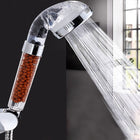 3 Settings Adjustable PC Negative Ions Shower Head, Size: Large, Interface:  2cm