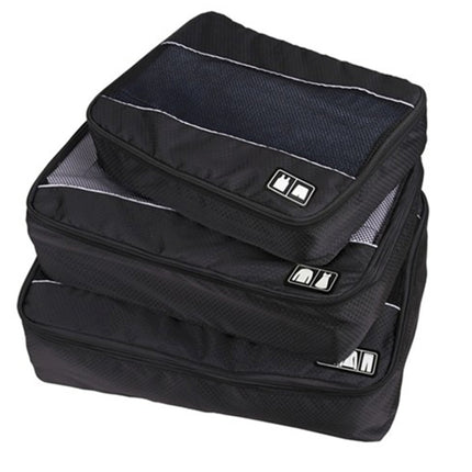 3 PCS / Sets Multi-function Football Texture 210D Polyester Waterproof Travel Clothes Underwear Storage Bag - DealBuddy