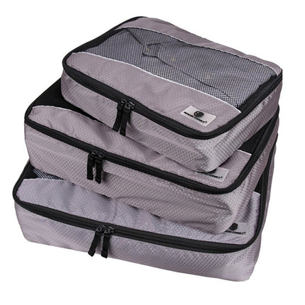 3 PCS / Sets Multi-function Football Texture 210D Polyester Waterproof Travel Clothes Underwear Storage Bag - DealBuddy
