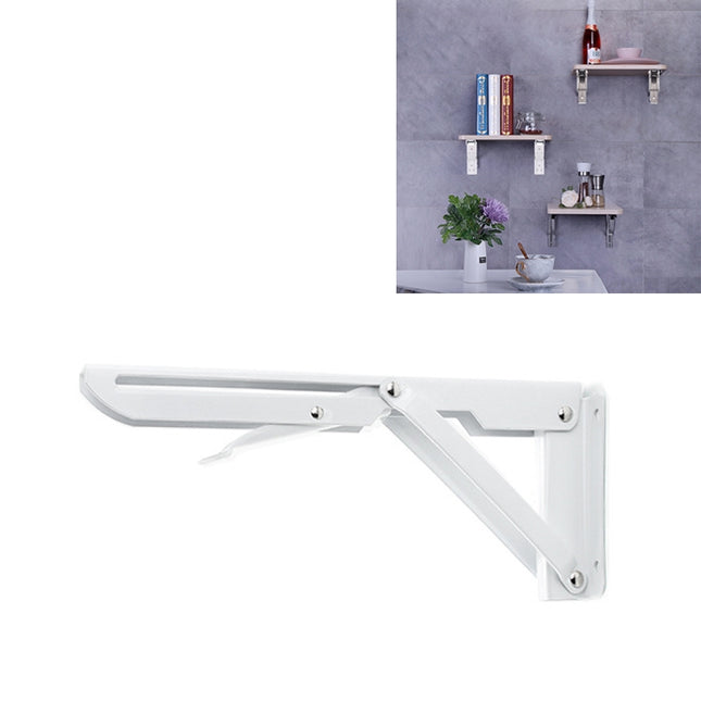 16 inch Wall-mounted Foldable K-shaped Storage Shelf for Dining Table