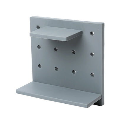 Plastic Board Living Room Bathroom Kitchen Wall Decoration Storage Shelf - DealBuddy