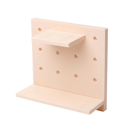 Plastic Board Living Room Bathroom Kitchen Wall Decoration Storage Shelf