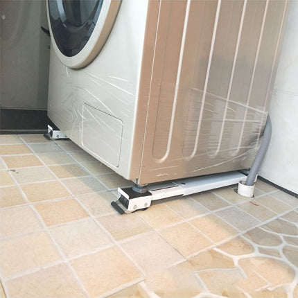 Adjustable Washing Machine Refrigerator Base Stand Bracket Fridge Washing Machine Trolley Bracket Mount