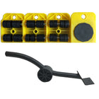 A3 Steel / Plastic Crowbar Plastic Mover Thick Weight Moving Tool Convenient And Practical Combination