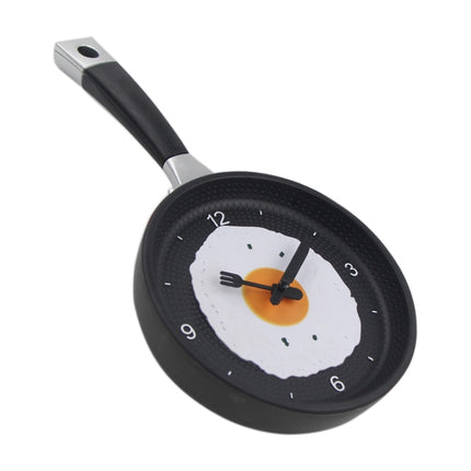 Fried Egg Pan Shape Creative Living Room Decorative Wall Clock - DealBuddy