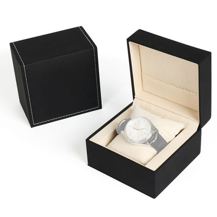 SBH002 PU Wrist Watch Storage Box Protective Case, Size: L