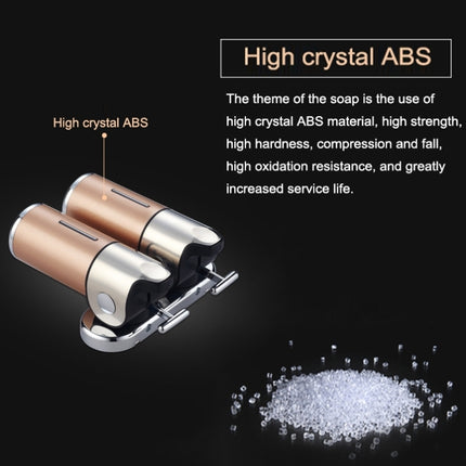 Triple Hotel Shower Manual Dispenser Wall Mounted Washing Liquid Shampoo Soap Bottle, Capacity: 1200ml, 1200ml/Silver, 1200ml/Transparent, 1200ml/White, 1200ml/Black, 1200ml/Gold, 1200ml/Red