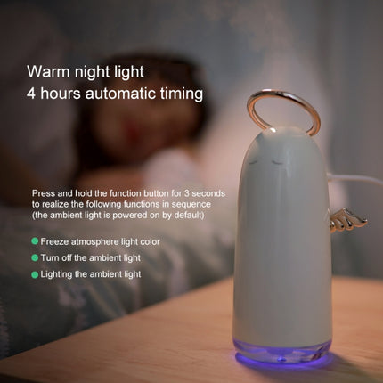TSHM0 Mini Angel Atomizing Humidifier with Colorful Night Lights, Water Tank Capacity: 230mL - DealBuddy