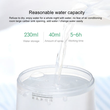 TSHM0 Mini Angel Atomizing Humidifier with Colorful Night Lights, Water Tank Capacity: 230mL - DealBuddy