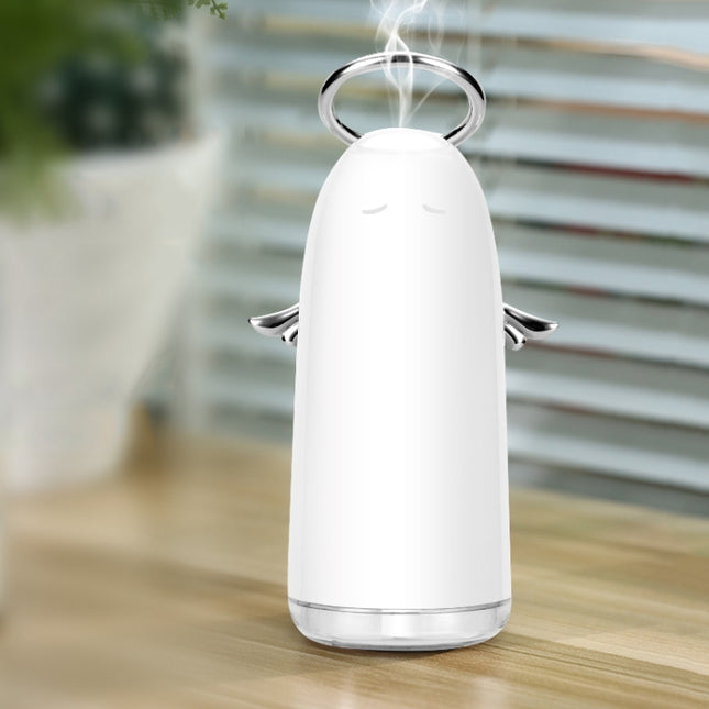 TSHM0 Mini Angel Atomizing Humidifier with Colorful Night Lights, Water Tank Capacity: 230mL - DealBuddy