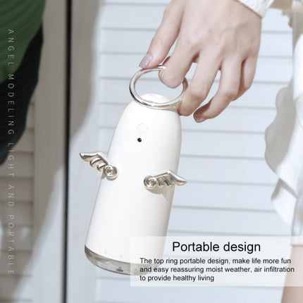 TSHM0 Mini Angel Atomizing Humidifier with Colorful Night Lights, Water Tank Capacity: 230mL - DealBuddy