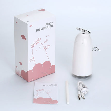 TSHM0 Mini Angel Atomizing Humidifier with Colorful Night Lights, Water Tank Capacity: 230mL - DealBuddy