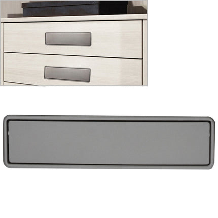 Simple Wardrobe Slotted Scrub Handle Concealed Recessed Drawer Invisible Handle, Hole Distance：160mm