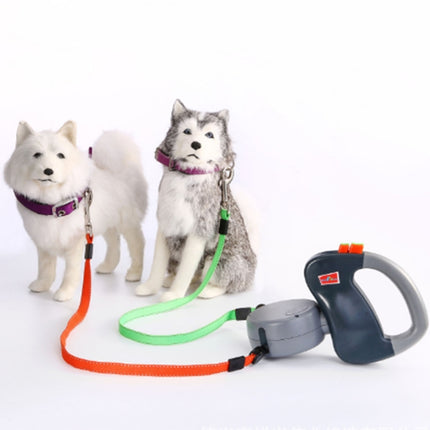 Two-headed Creative Automatic Retractable Pet Traction Rope - DealBuddy
