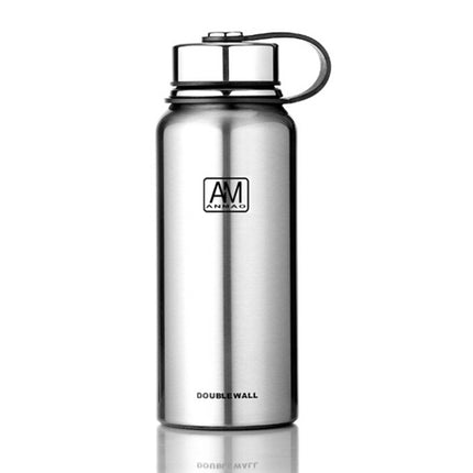 610ml Outdoor Vacuum Stainless Steel Heat Insulation Cup Portable Large Capacity Sports Bottle - DealBuddy