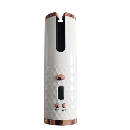 USB Charging Automatic Hair Curler Portable Mini Wireless Multi-function Curling Iron with LCD Display - DealBuddy