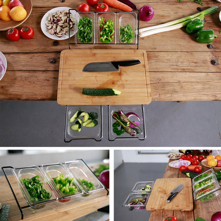 Multifunctional Cutting Board + PC Box 5 PCS