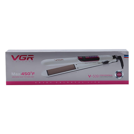 VGR V-509 35W 5 Gears AdjustableHair Straightening Curling Iron Dual-use, Plug Type: EU Plug