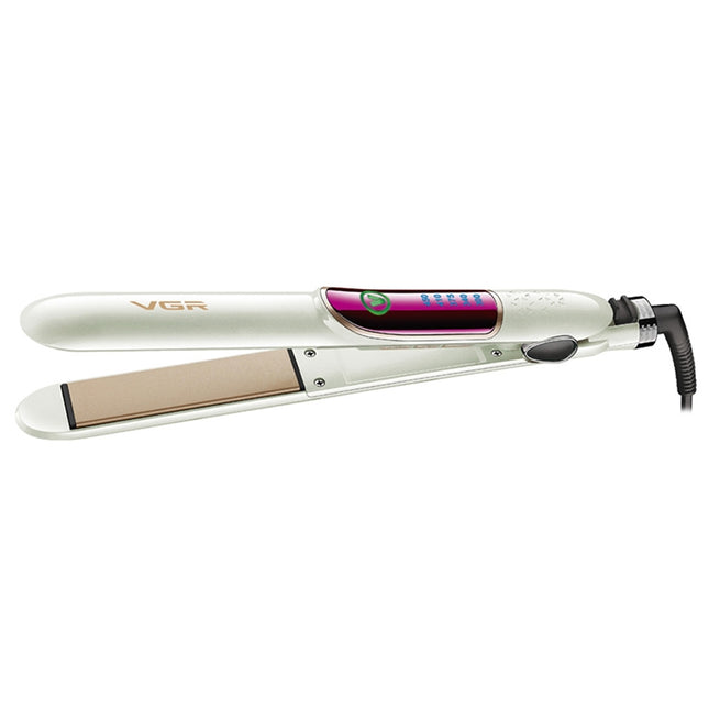 VGR V-509 35W 5 Gears AdjustableHair Straightening Curling Iron Dual-use, Plug Type: EU Plug