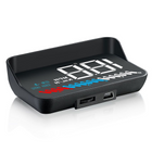 M7 OBD2 HUD – HD White Head-Up Display, Speed + RPM + Temp + Multi-Mode Driving View
