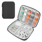 HAWEEL Watch Band Organizer Box Earphones / U Disk / Digital Cable Storage Case