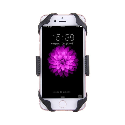 360 Degree Rotation Bicycle Phone Holder with Flexible Stretching Clip for iPhone 7 & 7 Plus / iPhone 6 & 6 Plus / iPhone 5 & 5C & 5s