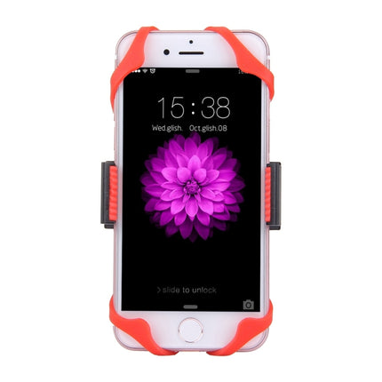 360 Degree Rotation Bicycle Phone Holder with Flexible Stretching Clip for iPhone 7 & 7 Plus / iPhone 6 & 6 Plus / iPhone 5 & 5C & 5s
