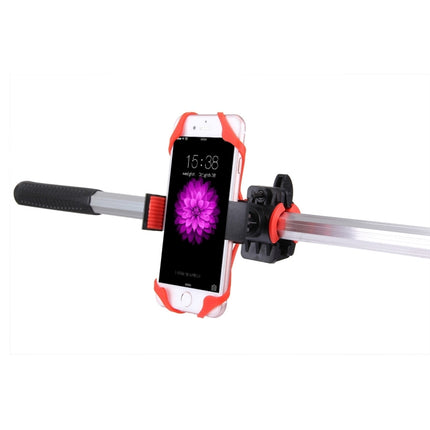 360 Degree Rotation Bicycle Phone Holder with Flexible Stretching Clip for iPhone 7 & 7 Plus / iPhone 6 & 6 Plus / iPhone 5 & 5C & 5s