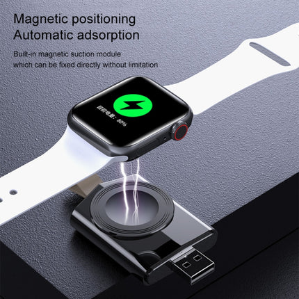 K03 Universal Portable Magnetic Wireless Charger for Apple Watch Series 6 / 5 / SE / 4 / 3 / 2 / 1 - DealBuddy