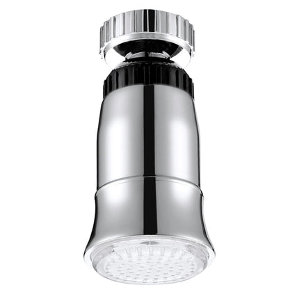 SDF2-B5 1 LED Temperature Sensor RGB LED Faucet Light Water Glow Shower, Size: 78 x 30mm, Interface: 22mm (Silver)