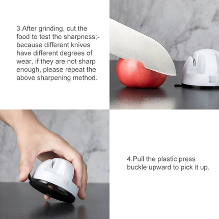 Original Xiaomi Youpin Huohou Kitchen Mini Double Wheel Knife Sharpener