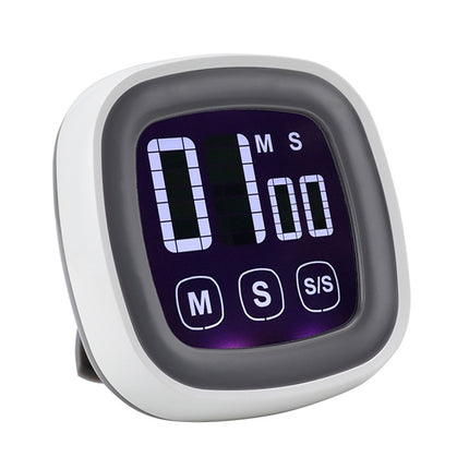 TS-BN54 Touch Timer Alarm Clock Kitchen Food Large Screen Countdown Electronic Reminder