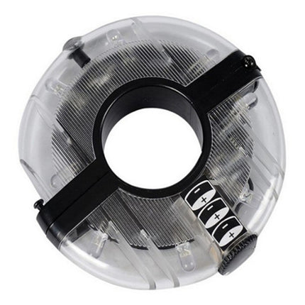 A108 Bicycle Decor Waterproof Flower Drum Lamp Dazzle Warning Lamp, Size: 9.5*1.7cm