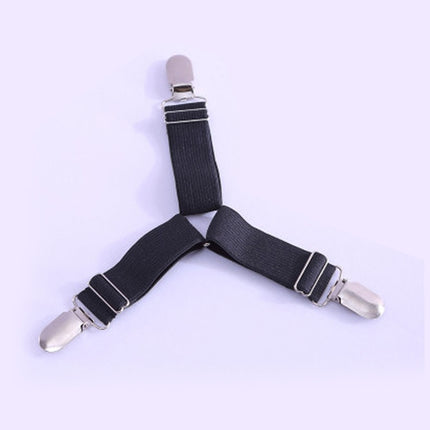 4 PCS  Adjustable Bedspread Tablecloth Curtain Sofa Cover Holder Tent Metal Fixed Clips