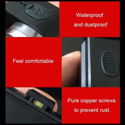 A0 IPX5 Waterproof Seven-color Bicycle USB Charging High Brightness Taillight - DealBuddy