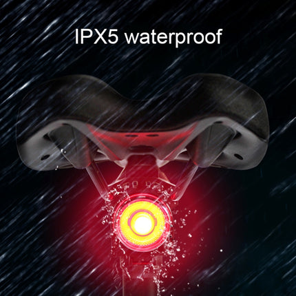 A0 IPX5 Waterproof Seven-color Bicycle USB Charging High Brightness Taillight - DealBuddy