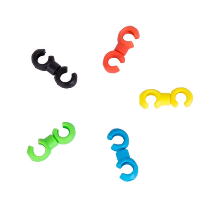 20 PCS ZTTO Bicycle MTB Brake Cable S Style Clips, Random Color Delivery - DealBuddy