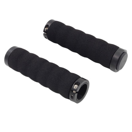 2 PCS AG30 Bicycle MTB Bike Lock-on Comfort Sponge Handlebar Hand-Stitched Grips