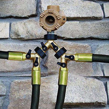 2 In 1 Household Water Tap Valve Shunt Connector