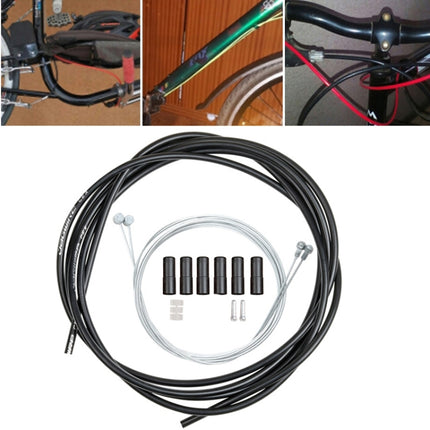 Universal Bicycle Variable Speed Cable Tube Set, Black, Orange, Green, Grey, Blue, Red, White, Yellow - DealBuddy
