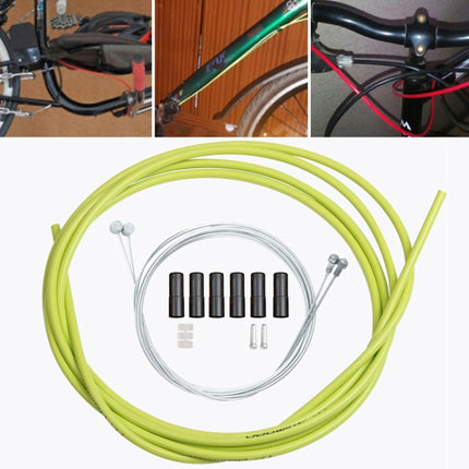 Universal Bicycle Variable Speed Cable Tube Set, Black, Orange, Green, Grey, Blue, Red, White, Yellow - DealBuddy