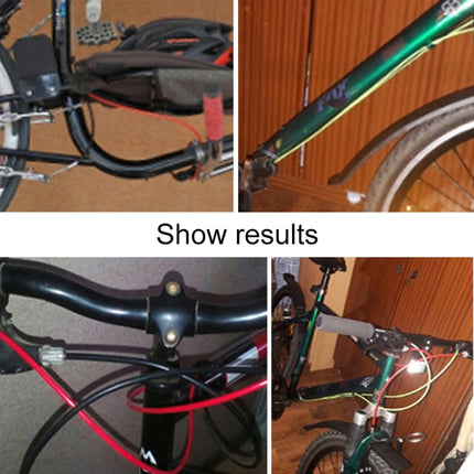Universal Bicycle Brake Cable Tube Set, White, Yellow, Black, Orange, Green, Grey, Blue, Red - DealBuddy