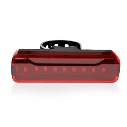 A02 Bicycle Taillight Bicycle Riding Motorcycle Electric Car LED Mountain Bike USB Charging Safety Warning Light (6 Hours, Plastic Bag)