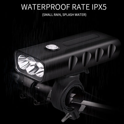 BX3 USB Charging Bicycle Light Front Handlebar Led Light (10 Hours, T6+A02 Lamp)